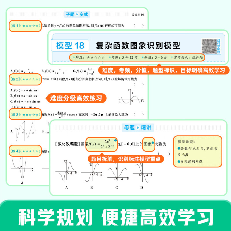 作业帮2027新版快解高考数学物理化学解题模型大招高考总复习必刷母题精讲高中适用全国通用 快解高考数理化 【2套】数学+物理