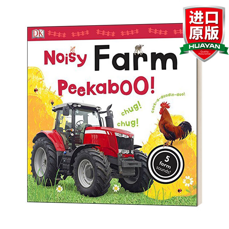 Noisy Farm Peekaboo! 英文原版绘本 发声书 农场 英文版 进口英语原版书籍 纸板书怎么样,好用不?