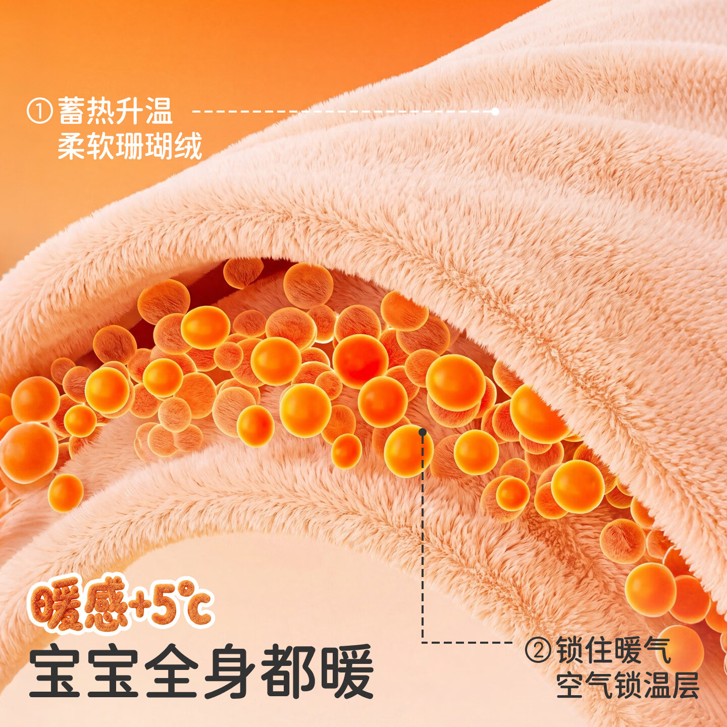 婧麒(JOYNCLEON)儿童睡衣珊瑚绒秋冬男女童加厚加绒家居服套装宝宝睡衣外穿-FX 咖色【加厚暖绒-280G】 80