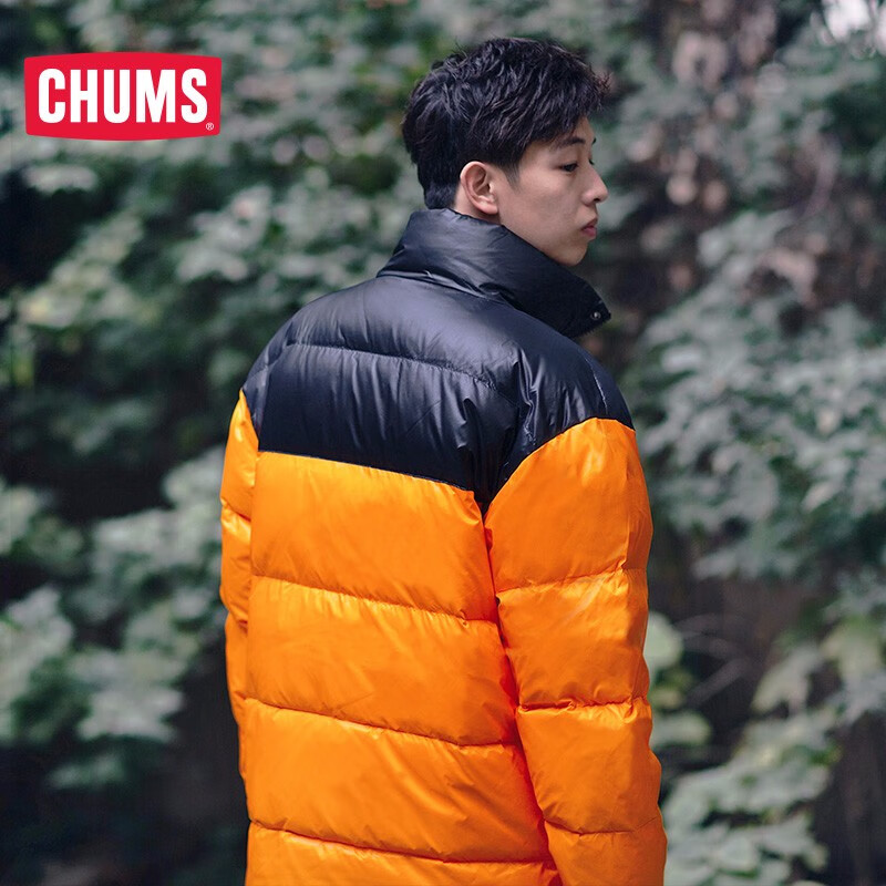 CHUMS洽洽鸟羽绒服户外运动休闲冬保暖650蓬鸭绒羽绒服外套CH04-1206 CH04-1206-N001 XL (180)