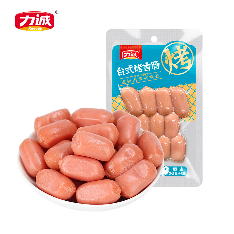 力诚台式香肠66g*4包 12.9元 - 86线报