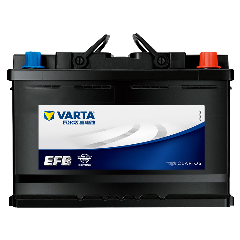 瓦尔塔（VARTA）汽车电瓶蓄电池启停 EFB H6 70AH 帕萨特/丰田/大众/奥迪上门安装