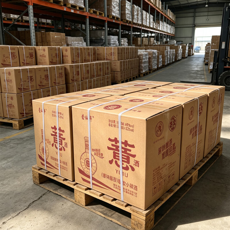 薏仙醉薏仁酒礼盒装薏酒49度500ml/盒(4瓶X125ml)小瓶酒纯粮食酒 49度 125mL 24瓶