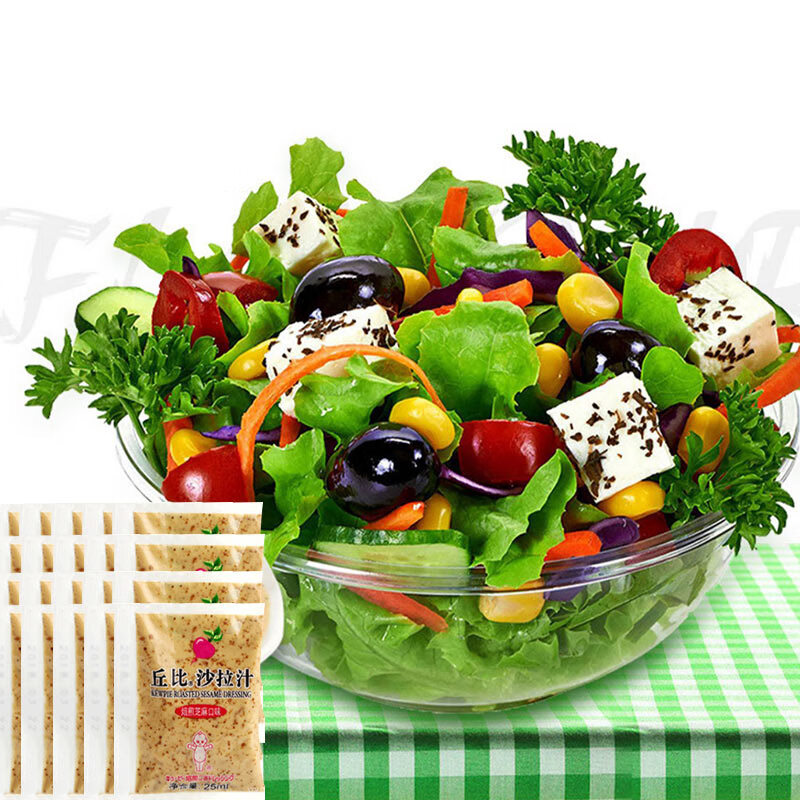 丘比沙拉汁焙煎芝麻口味沙拉酱日式拌蔬菜水果沙拉 焙煎芝麻沙拉汁