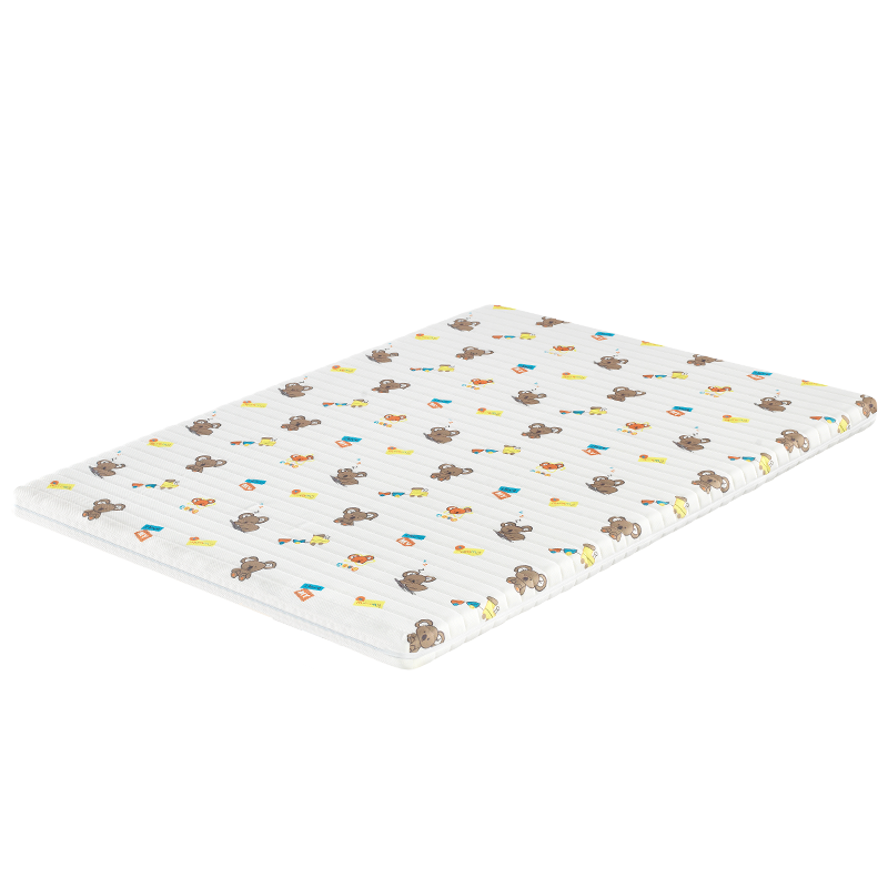 慕斯华庭青少年护脊椰棕床垫3E椰棕天然乳胶床垫定制折叠榻榻米薄棕榈硬床垫 6cm厚(3E椰棕+针织面料) 900mm*2000mm