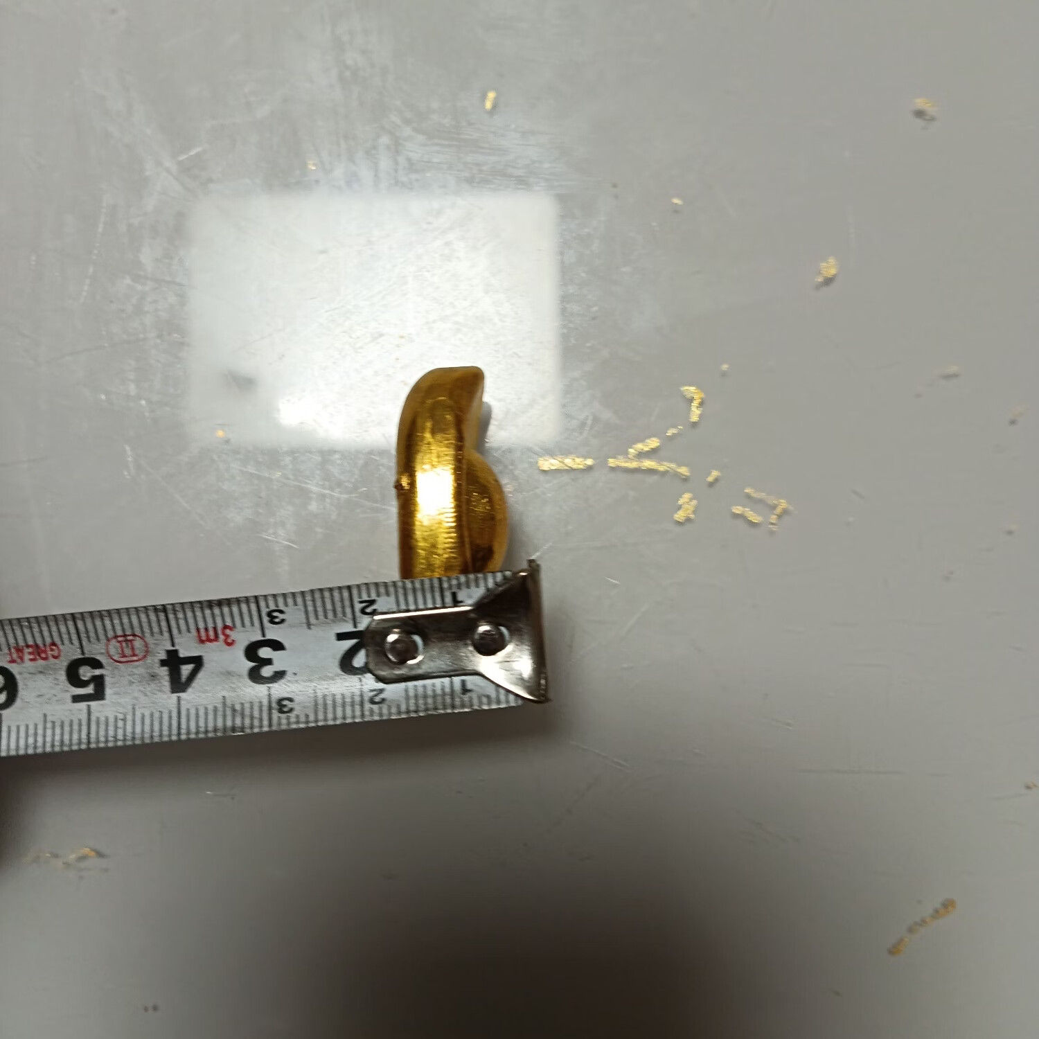 铜合金元宝工艺品 中式复古桌面摆件 客厅玄关家居装饰送礼 五个元宝 55克左右*5