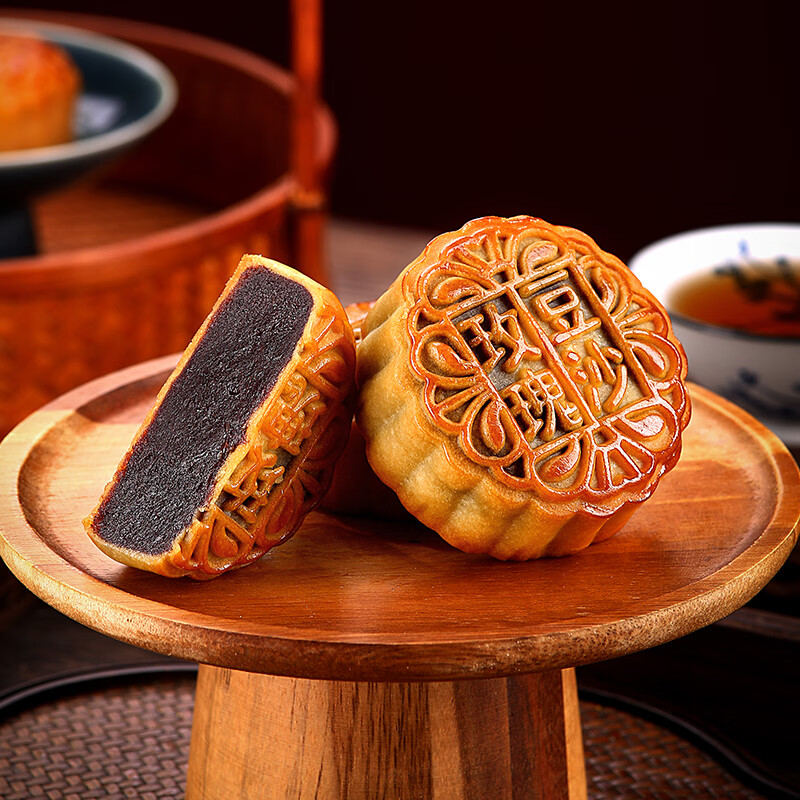 稻香村月饼礼盒豆沙枣泥蛋黄五仁多口味中秋节月饼送礼员工福利团购  【热销爆款】家团圆780g 图 5