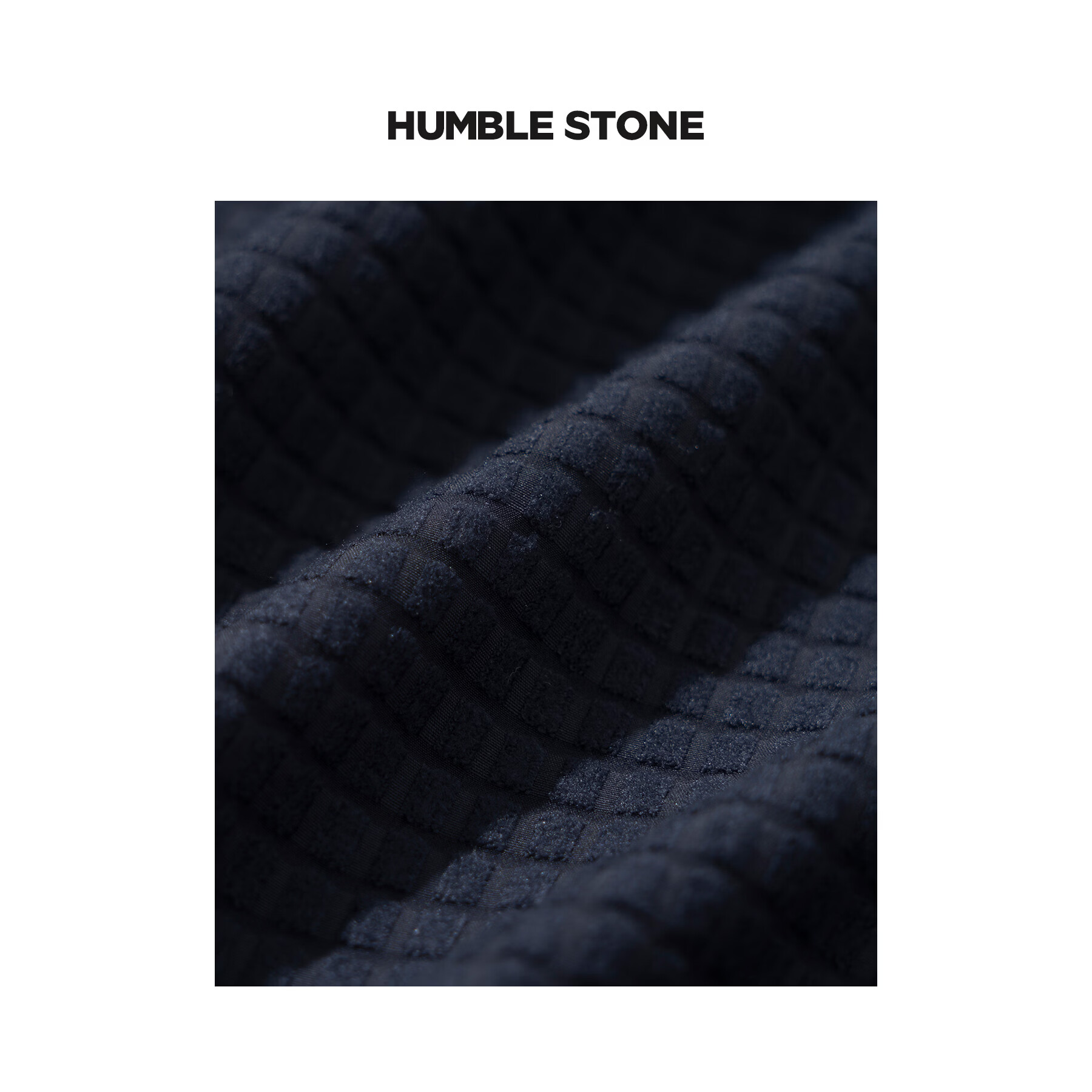 悍石HUMBLE STONE山野城市3.0方格暗纹质感肌理运动休闲外套 26057 藏青色 XS 建议80-90斤