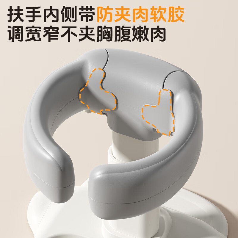 iuu婴儿洗澡盆 儿童浴盆大号宝宝可折叠可坐可躺浴架脸盆套餐 【防夹肉/高宽度可调】升级加大防滑Pro款 材质：食品级PP原料、安全无异味