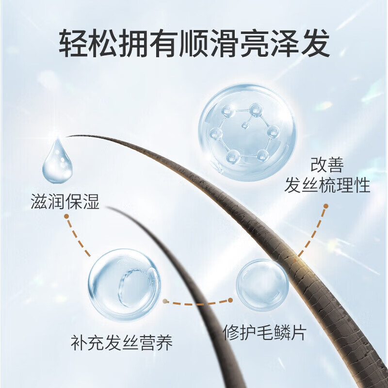 蜂花护发素小麦蛋白柔顺营养保湿顺滑丝肽精华修护改善干枯毛糙家庭装 丝肽精华1L【赠16ml体验装】