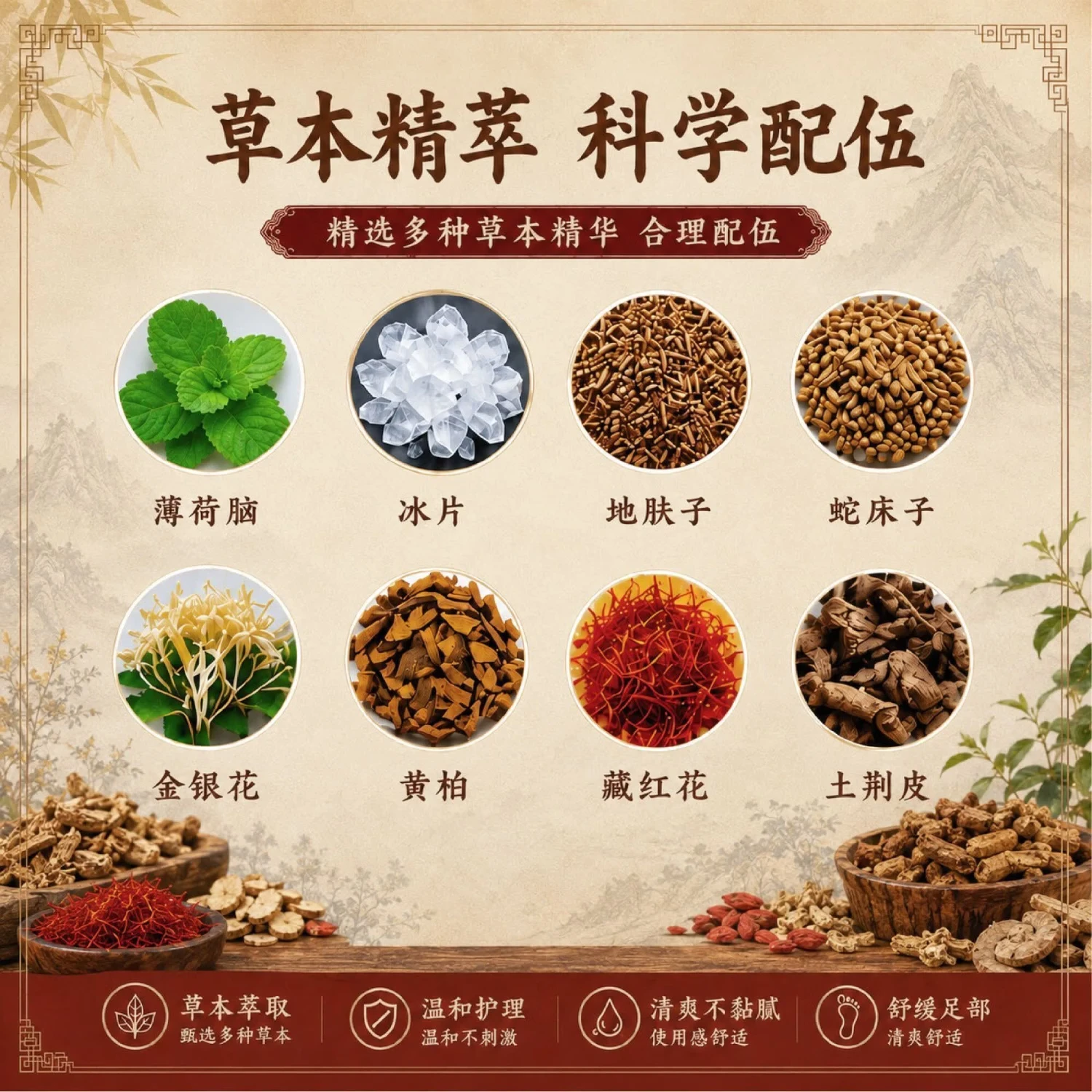 拍一发二植物草本配方皮肤舒缓止痒膏外用正品保障 周期装【拍一发二】99%用户好评