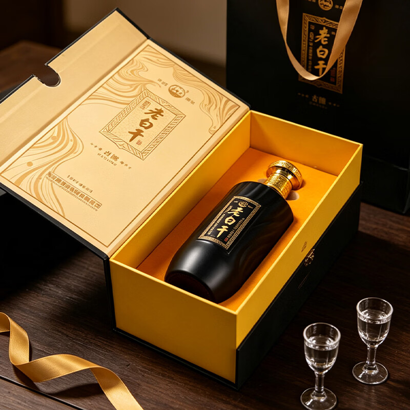 滏陽河老白干古酿衡水39度老白干香型白酒纯粮食酒52度高粱酒白酒礼盒中秋送礼 52度 500mL 6瓶 整箱【古酿/优级老白干香型/宴请聚会】