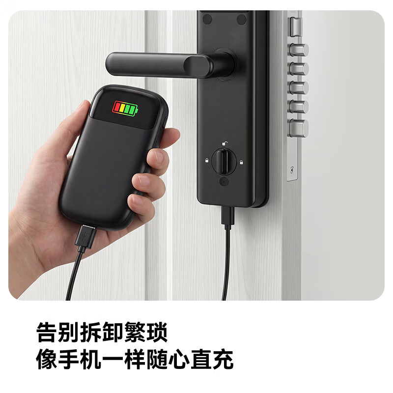 DRESEN智能门锁3D人脸识别掌静脉可视猫眼大屏指纹密码锁家用木门电子锁 9合1开锁+可视大屏+实时监控+免费安装