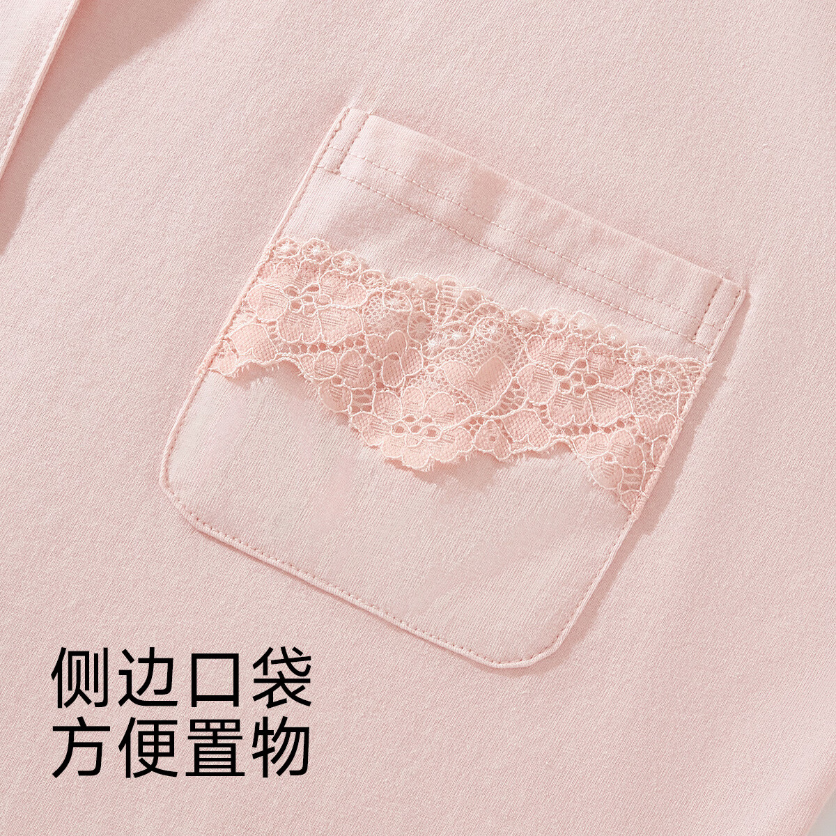 古今（GUJIN）女士睡衣纯棉26新款秋冬100全棉长袖长裤家居服高端高级轻奢 浅紫 100%纯棉 XL [建议体重120-140斤] 170/92A