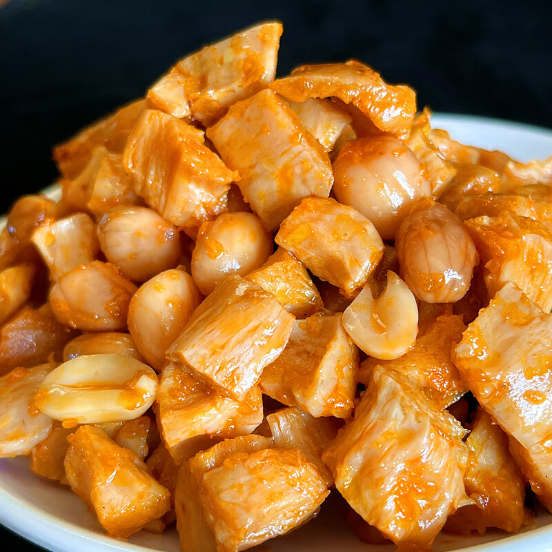 豆多奇爽口花生豆干2斤小包装麻辣烧烤解馋网红零食休闲散装好吃 混合