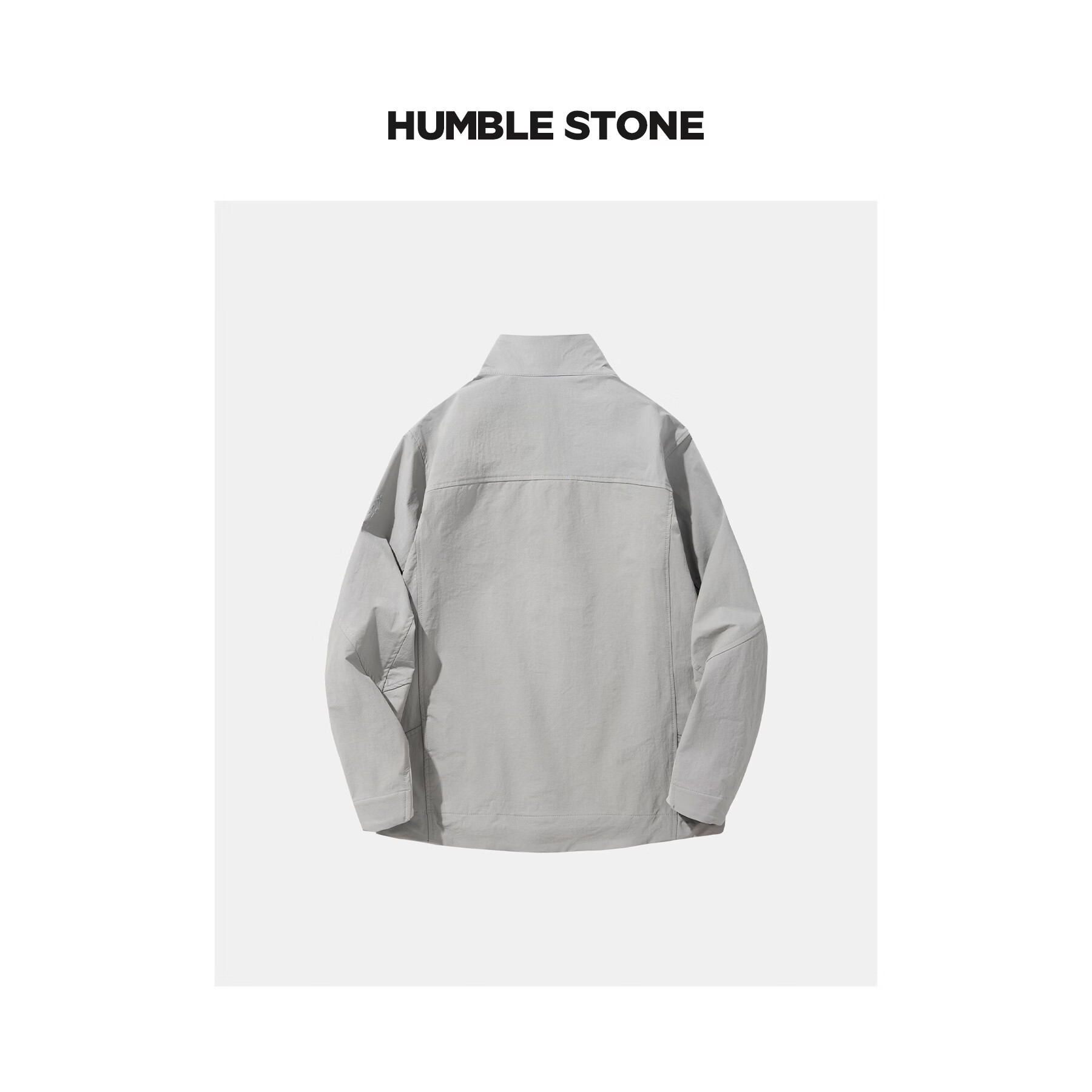 悍石HUMBLE STONE【悍石.战术】户外机能轻量透气软壳立领外套 26089 苍黄 M建议110-125斤