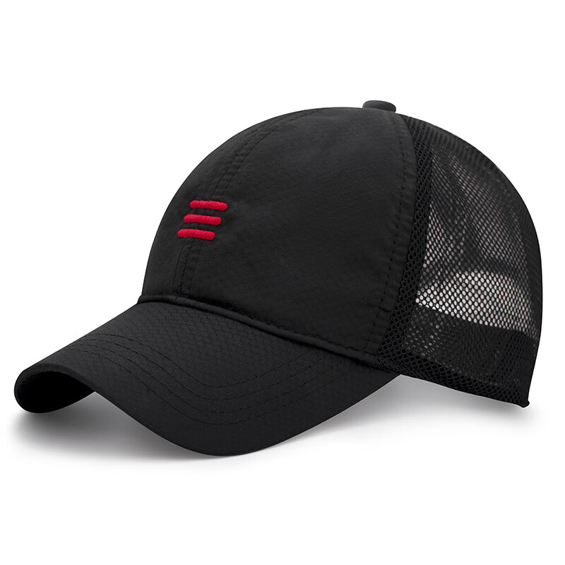 酒风学长帽子男士薄款鸭舌帽男夏款大头围夏季户外透气防晒太阳帽遮阳