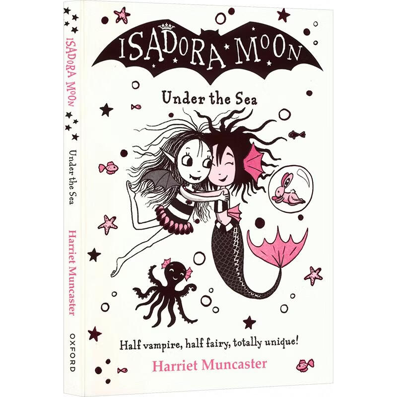 伊莎多拉·穆恩海底冒险 英文进口原版ISADORA MOON UNDER THE SEA PB 图书