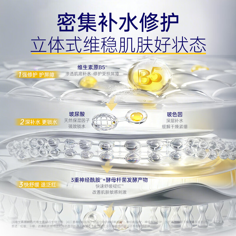 肌肤未来(SKYNFUTURE)维生素原B5保湿水乳保湿补水舒缓修护温和敏感肌护肤 维生素原B5护肤礼盒【效期至27年6月】