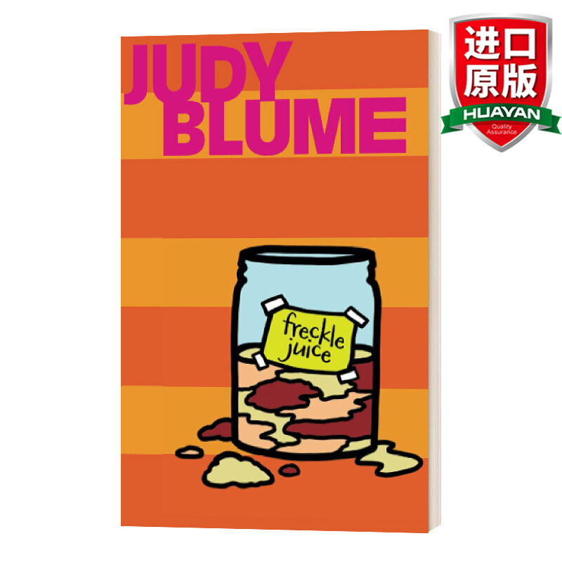 Freckle Juice 英文原版 雀斑果汁 接纳自己与众不同的一面 Judy Bloom 儿童章节书 英文版 进口英语原版书籍