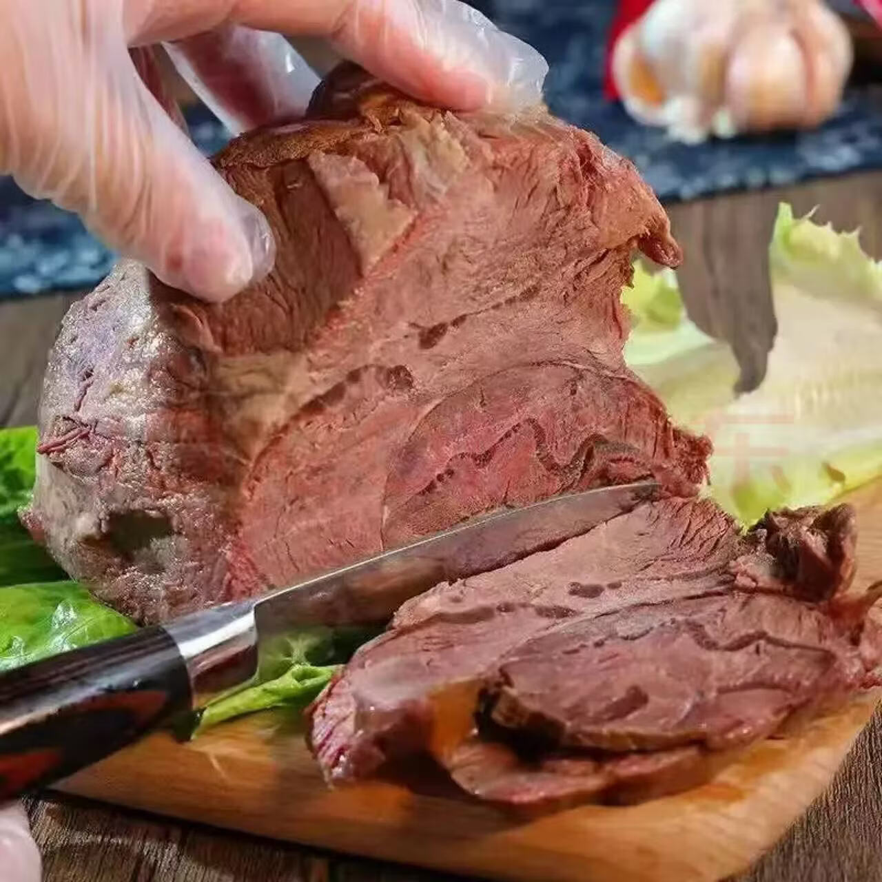 胖东来同款内蒙古草原酱卤牛腱子 五香卤肉开袋即食健身后腿肉熟食 牛腱子肉150g