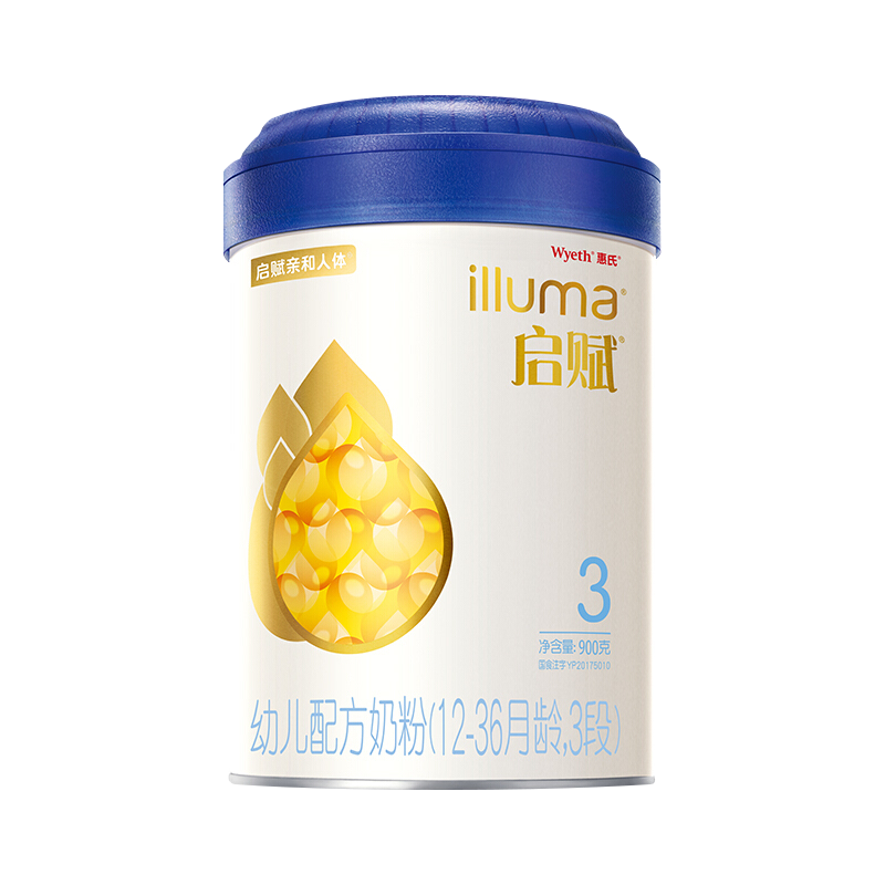 plus会员美赞臣meadjohnson第二代蓝臻幼儿配方奶粉3段1236月400g罐装