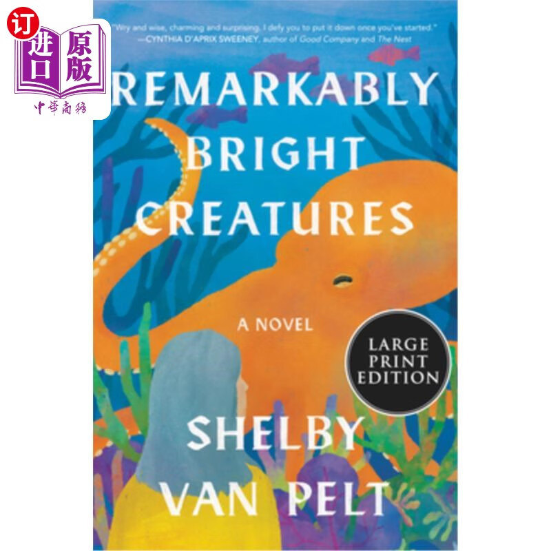 海外直订remarkably bright creatures 非常聪明的动物