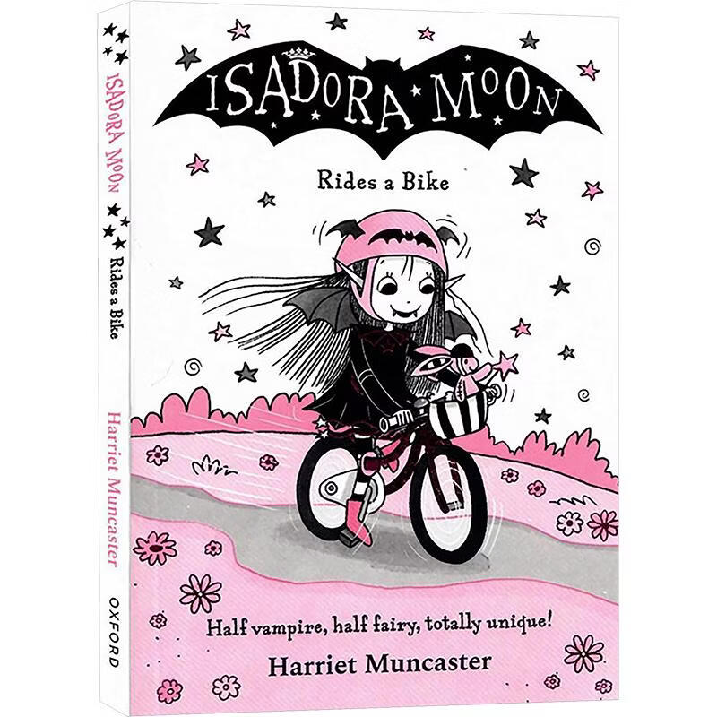 伊莎多拉·穆恩学骑自行车 英文进口原版ISADORA MOON RIDES A BIKE 图书