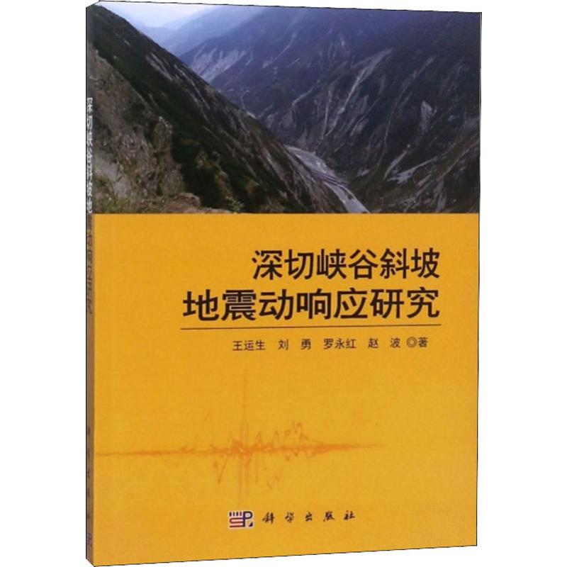 深切峡谷斜坡地震动响应研究