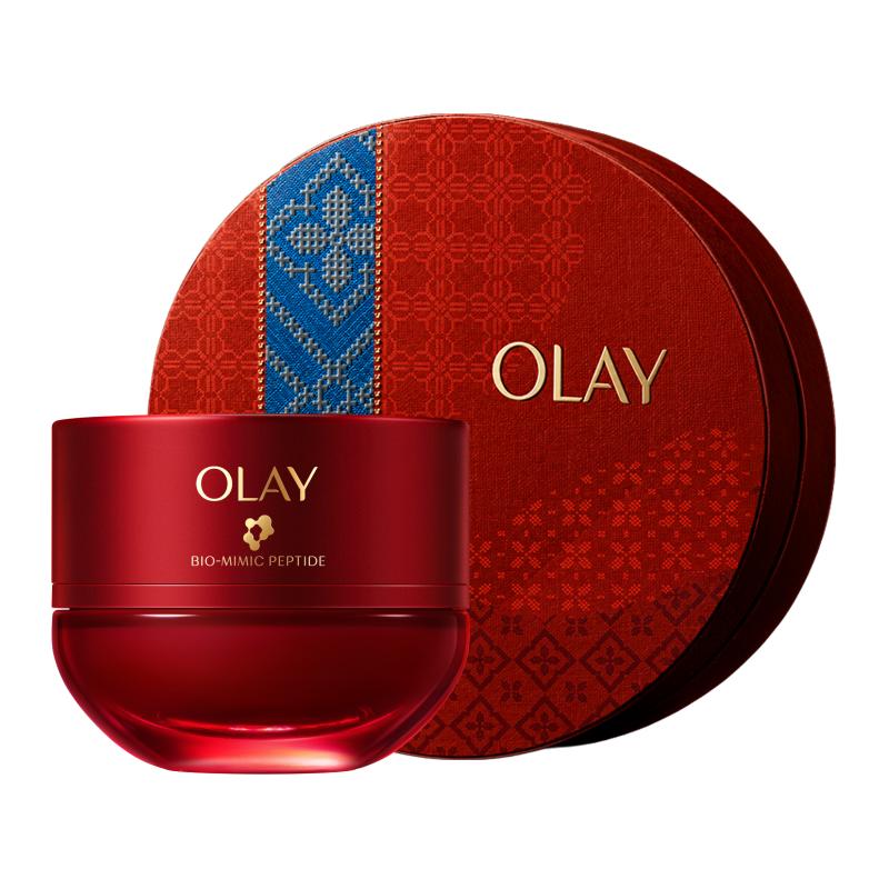 玉兰油（OLAY）全新第六代超红瓶面霜滋润全肤质抗皱紧致护肤品大红瓶生日礼物女