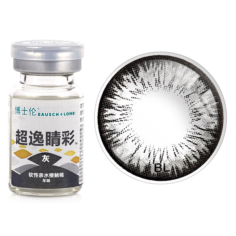 博士伦彩色隐形眼镜美瞳年抛价格走势、使用感受和用户评价