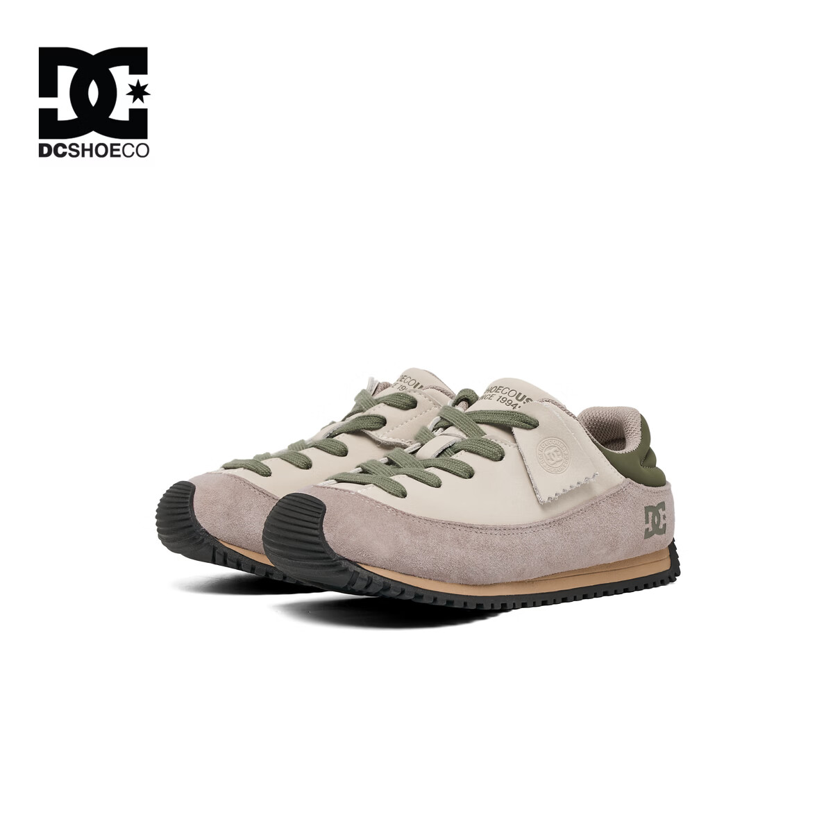 DCSHOES CAS MOAB童鞋儿童运动鞋2026新款中大童德训鞋复古百搭休闲鞋子6 苔原绿 37 码 适合脚长(228-232mm)
