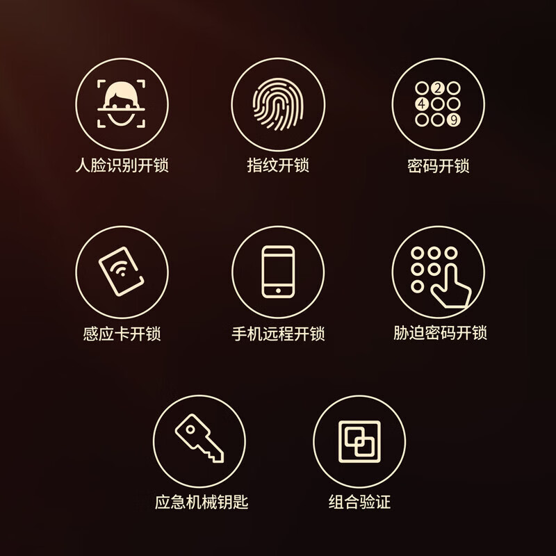 樱花锁业DZ-D70Pro 人脸识别视频智能锁家用防盗门入户门密码锁智能锁