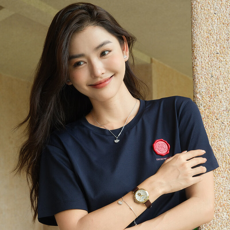 EMPORIO ARMANI 阿玛尼满天星女士手表镂空自动机械腕表生日七夕情人节礼物 2026新品AR60097