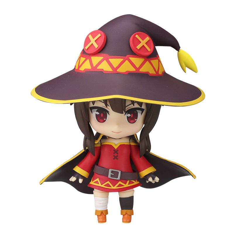 为美好的世界献上祝福 q版粘土人可动模型手办 机箱车载摆件公仔 惠惠