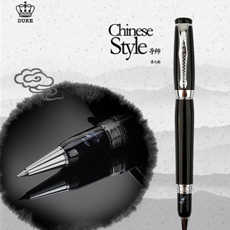 德国duke公爵钢笔619导师经典复古旋帽款钢笔男女书法签名墨水笔学生