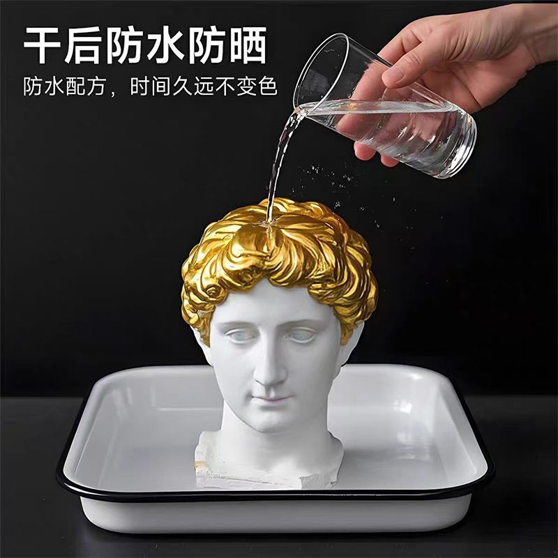 幽幽阁珠光金色银色丙烯颜料防晒防水不掉色墙面大瓶丙烯绘画YS 古铜绿色[珠光丙烯]老师推荐 50ml