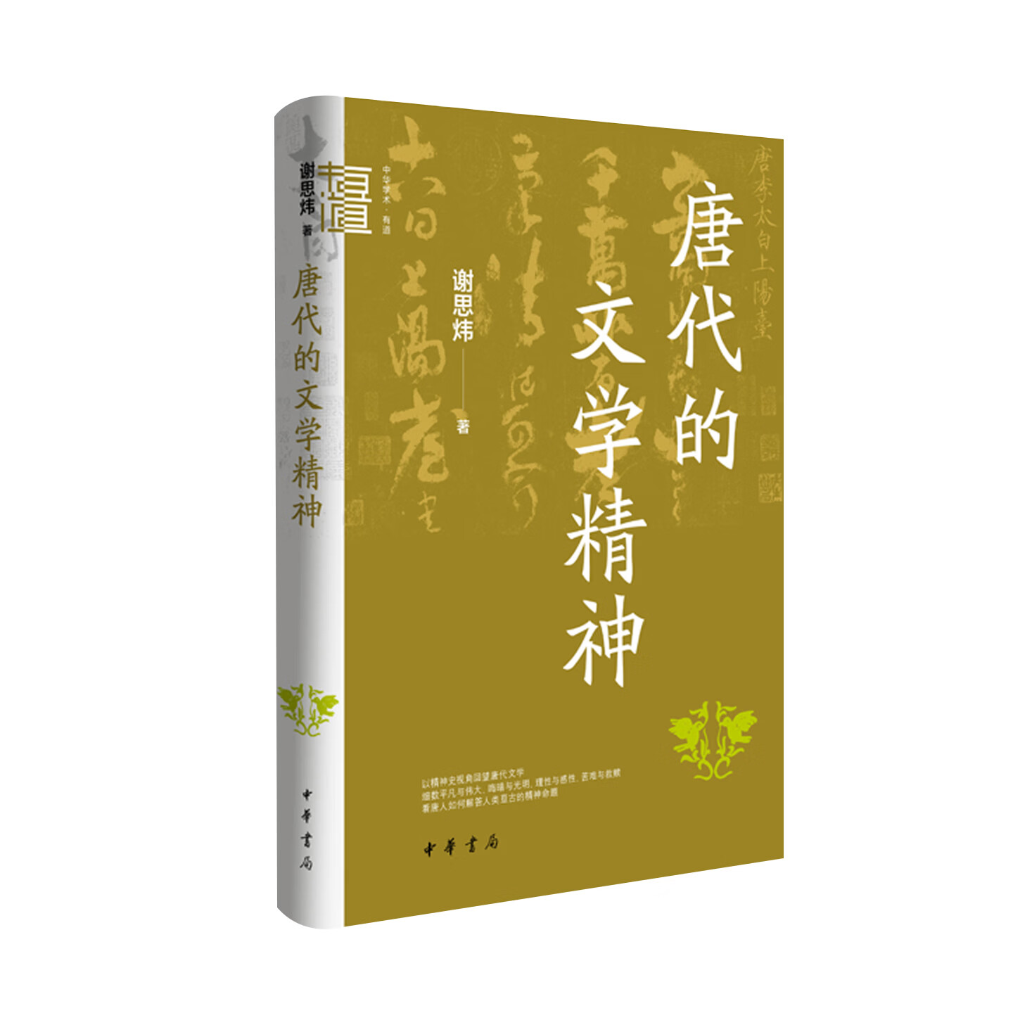 中华书局唐代的文学精神 中华学术·有道 谢思炜著 中华书局