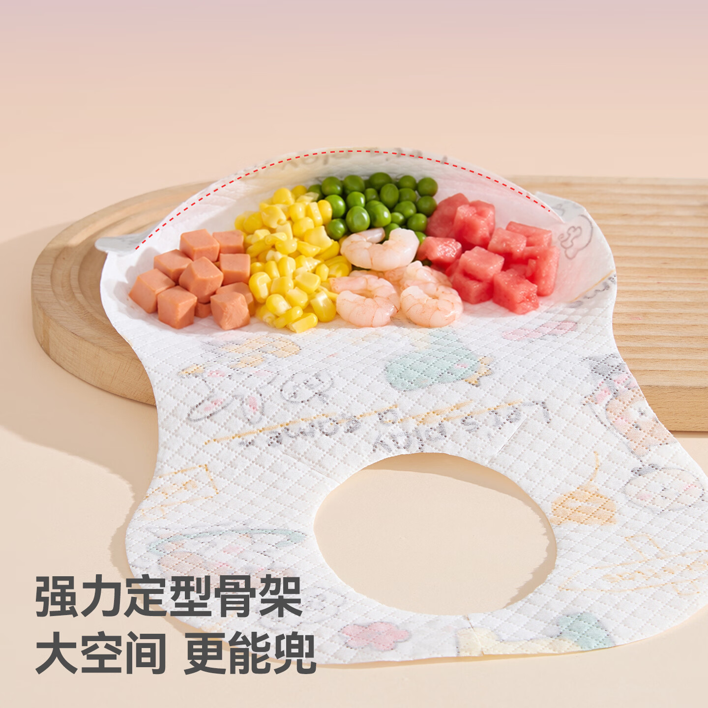 贝肽斯婴儿一次性围兜宝宝口水巾吃饭防脏围嘴免洗儿童饭兜防漏神器 7A抗菌【加大加厚-独立包装】20片-鹅趣田园