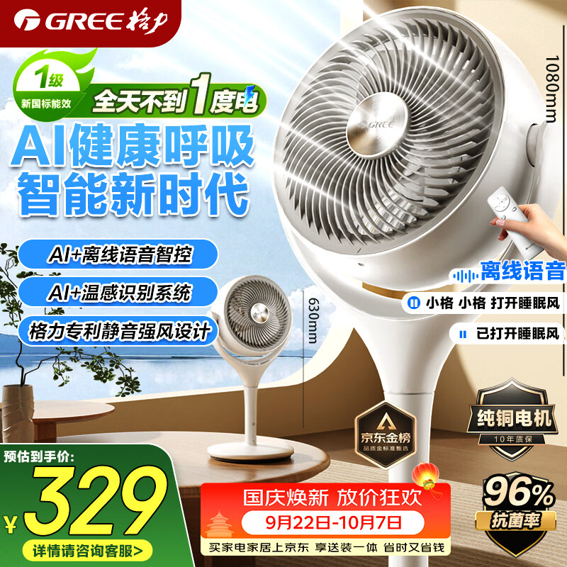 格力自营电风扇 351.76元,美菱(MeiLing)自营电风扇 187.06元 - 86线报 格力自营电风扇 351.76元,美菱(MeiLing)自营电风扇 187.06元 - 86线报