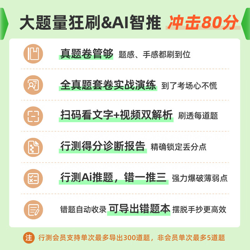 预售粉笔公考2027国考真题狂刷100套70套32套卷公务员考试真题行测历年真题实战模考刷题不含纸质解析送电子解析 行测【真题】狂刷100套