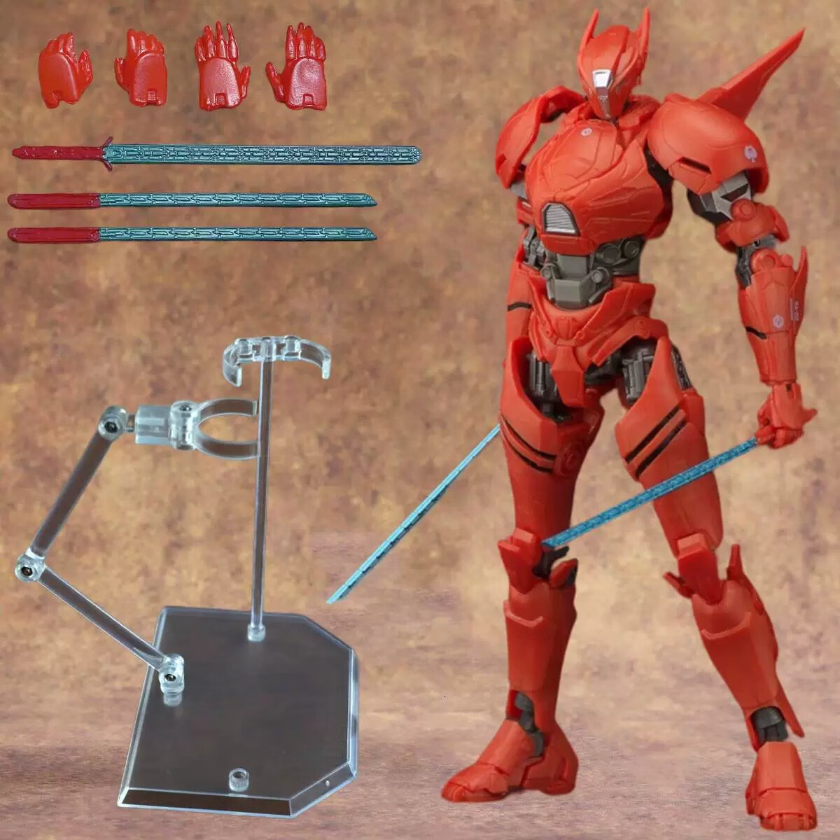 环太平洋2机甲模型可发光版复仇流浪者机器人男孩玩具 环2军刀雅典娜