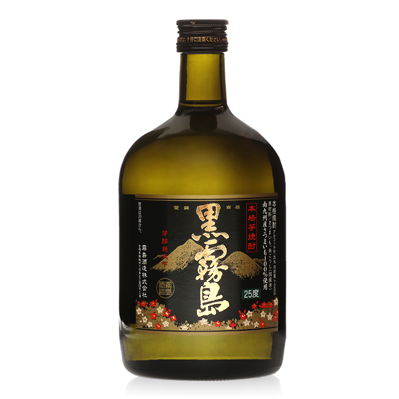 黑雾岛本格芋烧酎烧酒720ml日本原装进口洋酒蒸馏酒日本甘薯烧酒 720