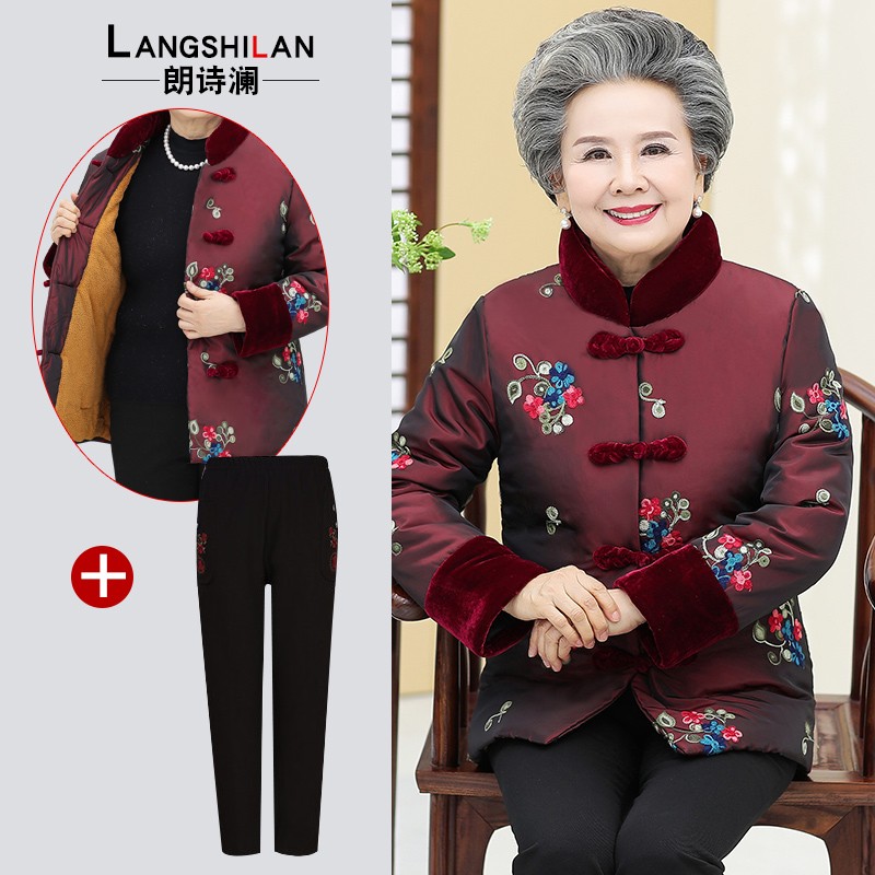 网购中老年女装历史价格走势|中老年女装价格比较