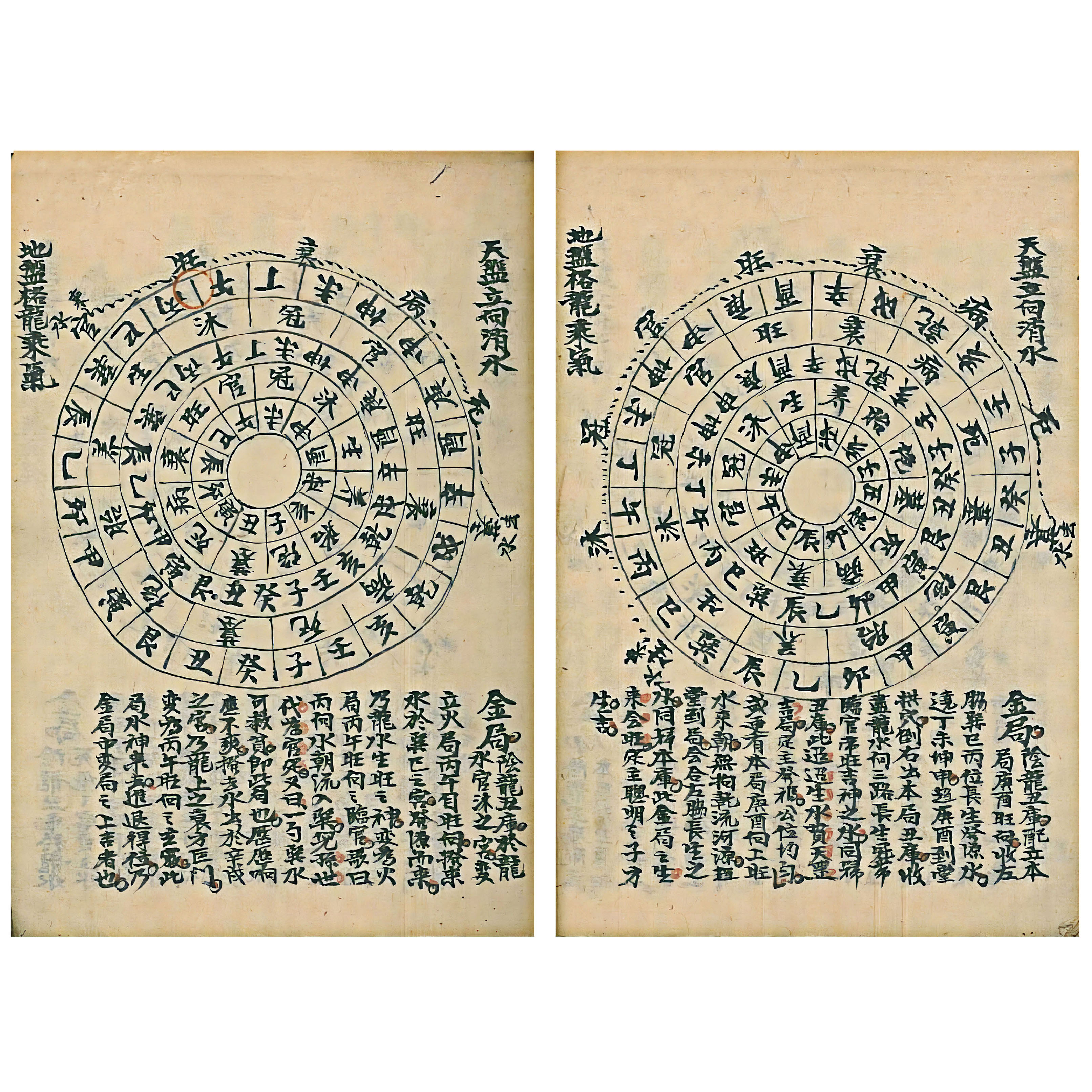 彩印《金龙图》手工线装筒子页书法古籍收藏精品 彩色复刻
