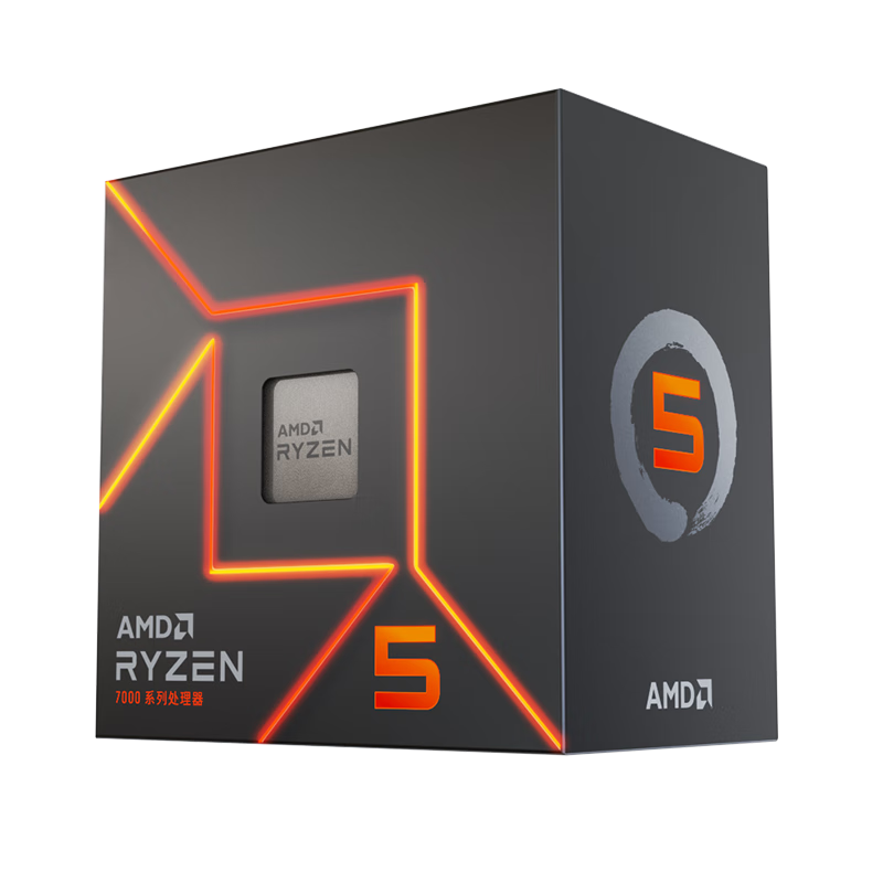 AMD  CPU ̨ʽ R5 7500F ɢƬCPU