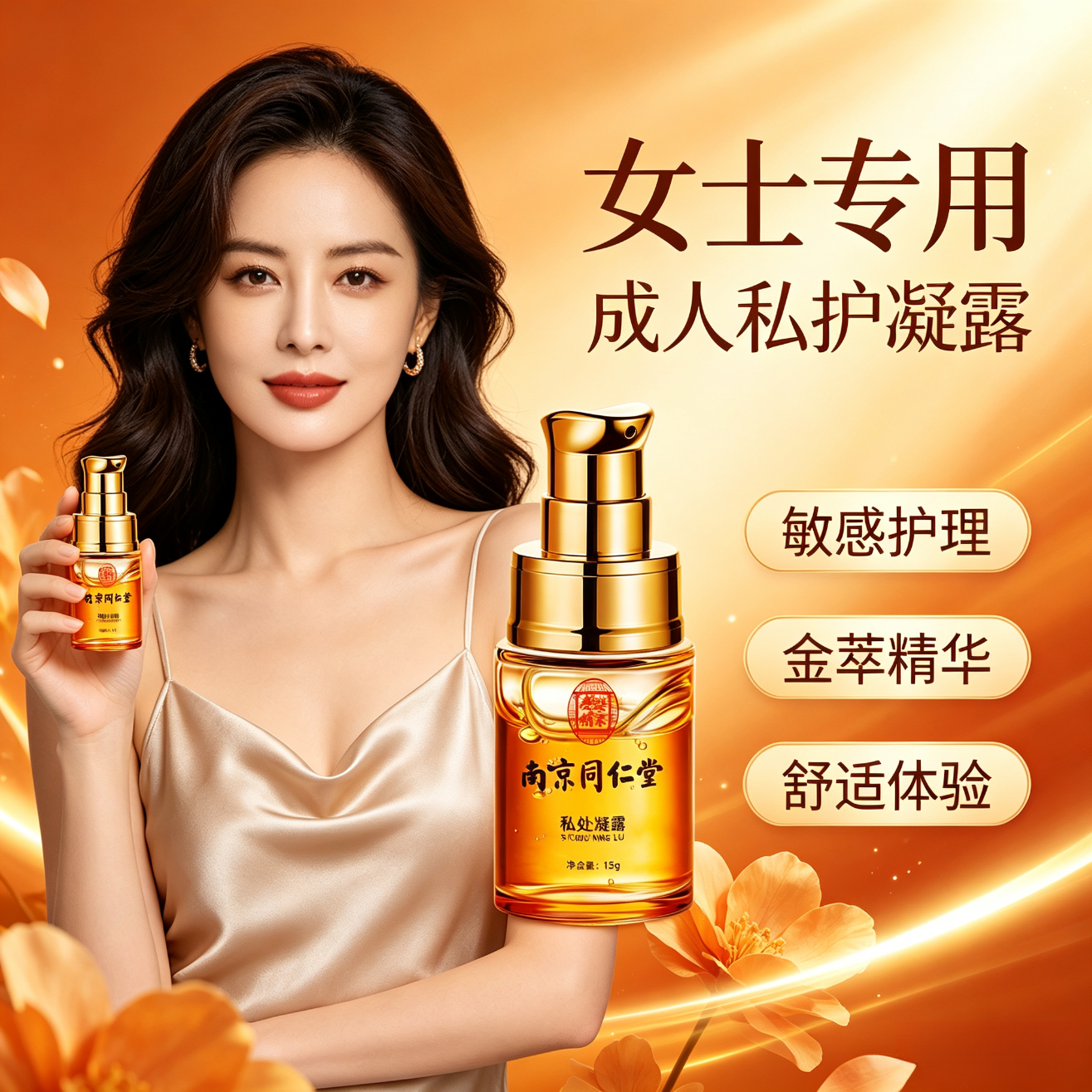南京同仁堂女性快感增强液草本萃取高潮液女性润换液更年期润滑快感液神仙水 南京同仁堂女用高潮液15ml 一物一码,扫码核验,拒绝仿品