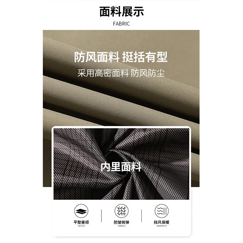 花花公子(PLAYBOY)男士外套秋冬季2026新款男外套立领商务休闲宽松中年爸爸装夹克男 黑色 3XL