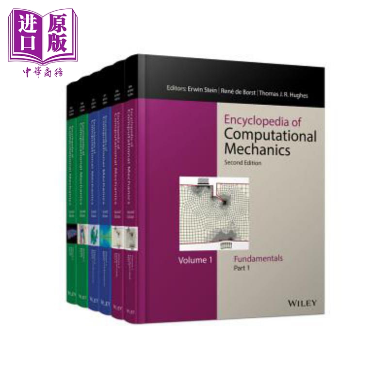 计算机力学百科全书 第2版 Encyclopedia Of Computational Mechanics Second Edition 英文原版  Wiley