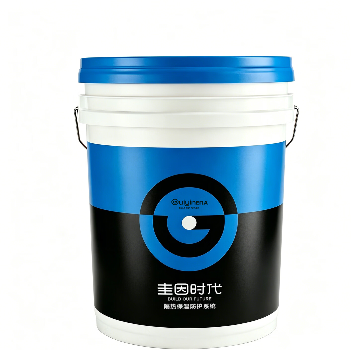 圭因时代彩钢瓦屋顶气凝胶反射隔热降温涂料墙面铁皮房料塔储罐降温防晒 增强反射/隔热保温/节能降耗/柔性易施工/耐水耐候 【正装整桶】25公斤装